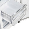 Forno Salerno Espresso 33-Inch White Side-by-Side Refrigerator, 15.6 Cu. Ft., Energy-Efficient, No Frost, Modern Design