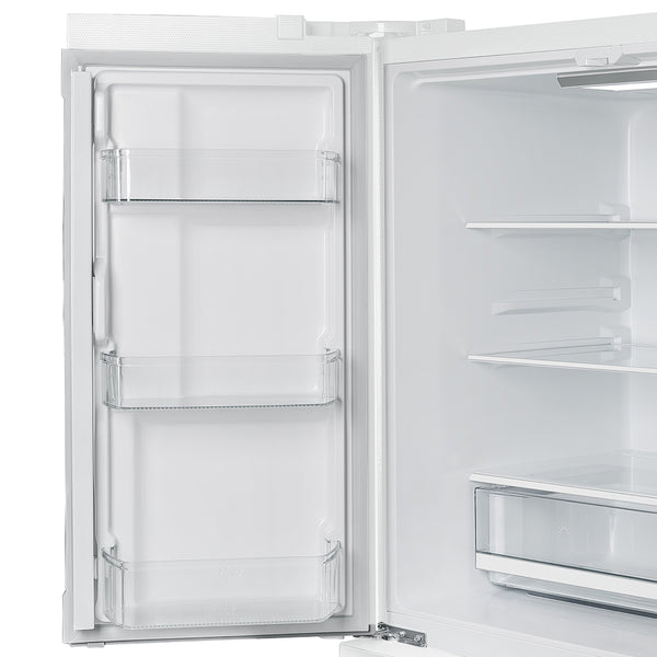 Forno Moena Espresso 36-Inch White French Door Refrigerator, 19.2 Cu. Ft., Frost-Free, Automatic Ice Maker, ENERGY STAR Certified