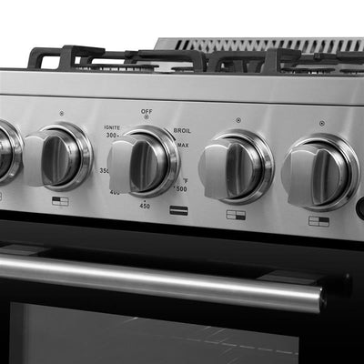 Forno Lamazze 20-Inch Freestanding Gas Range, Compact Design, Energy Efficient