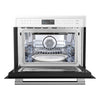 Forno Oliena Espresso White 24-Inch Built-In Microwave and Convection Oven Combo, 1.6 cu.ft, 1750W Convection, 1000W Microwave, Stainless Steel Interior, Glass Touch Controls, Sensor Cooking
