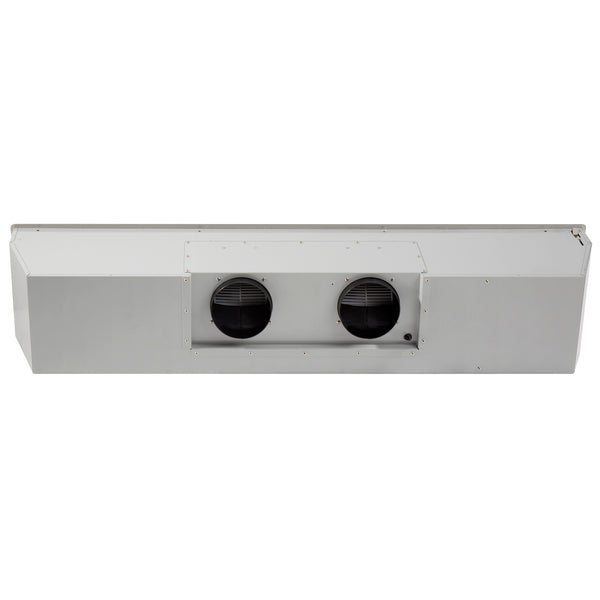 Forno Frassanito 60-Inch Recessed Range Hood, Stainless Steel Baffle Filters, LED Lighting