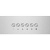 Forno Bari Espresso 30-Inch Under Cabinet Range Hood, Stainless Steel, 600 CFM, LED Lighting, Dishwasher-Safe Baffle Filters, 3-Speed Fan Control