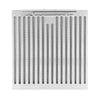Forno Bari Espresso 30-Inch Under Cabinet Range Hood, Stainless Steel, 400 CFM, LED Lighting, Dishwasher-Safe Baffle Filters, 4-Speed Fan Control