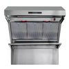 Forno Savona 36-Inch Wall Mount Range Hood, Hybrid Filters, Backsplash Included