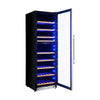 Forno Avellino 24-Inch Dual Zone Wine Cooler, 16 cu.ft, Adjustable Temperature Zones, Stainless Steel