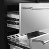 Forno Celano 30-Inch Dual Zone Wine Cooler and Beverage Cooler, 21.3 cu.ft, Stainless Steel