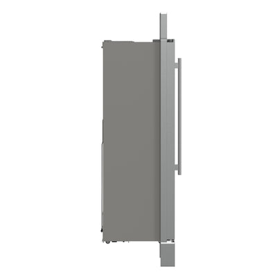 Forno Salerno 37-Inch Built-In Stainless Steel Refrigerator, 15.6 cu.ft, Modern Decorative Grill, ENERGY STAR Certified