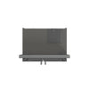Forno Salerno 37-Inch Built-In Stainless Steel Refrigerator, 15.6 cu.ft, Modern Decorative Grill, ENERGY STAR Certified