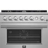 Marco 36-Inch Gas Range Stainless Steel, 6 Burners 67,000 BTU, 5.36 cu.ft. Convection Oven