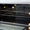 Marco 36-Inch Gas Range White & Antique Brass Design, 6 Burners 67,000 BTU, 5.36 cu.ft. Convection Oven