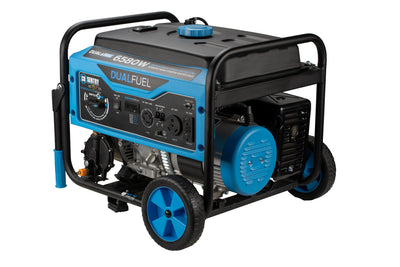 Pulsar 6580W Dual Fuel Portable Generator with CO Sentry & Switch & Go Technology