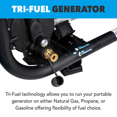 Pulsar 15000W Tri-Fuel Portable Generator with Remote Start & CO Sentry