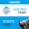 Pulsar 4000W Dual Fuel RV Ready Inverter Generator with Remote Start & CO Sentry