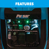 Pulsar 4000W Dual Fuel RV Ready Inverter Generator with Remote Start & CO Sentry
