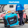 Pulsar 5000W Dual Fuel RV Ready Inverter Generator with Remote Start & CO Sentry