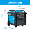 Pulsar 10500W Tri-Fuel Inverter Generator with Remote Start & CO Sentry