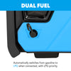Pulsar 6000W Dual Fuel Inverter Generator with Remote Start & CO Sentry