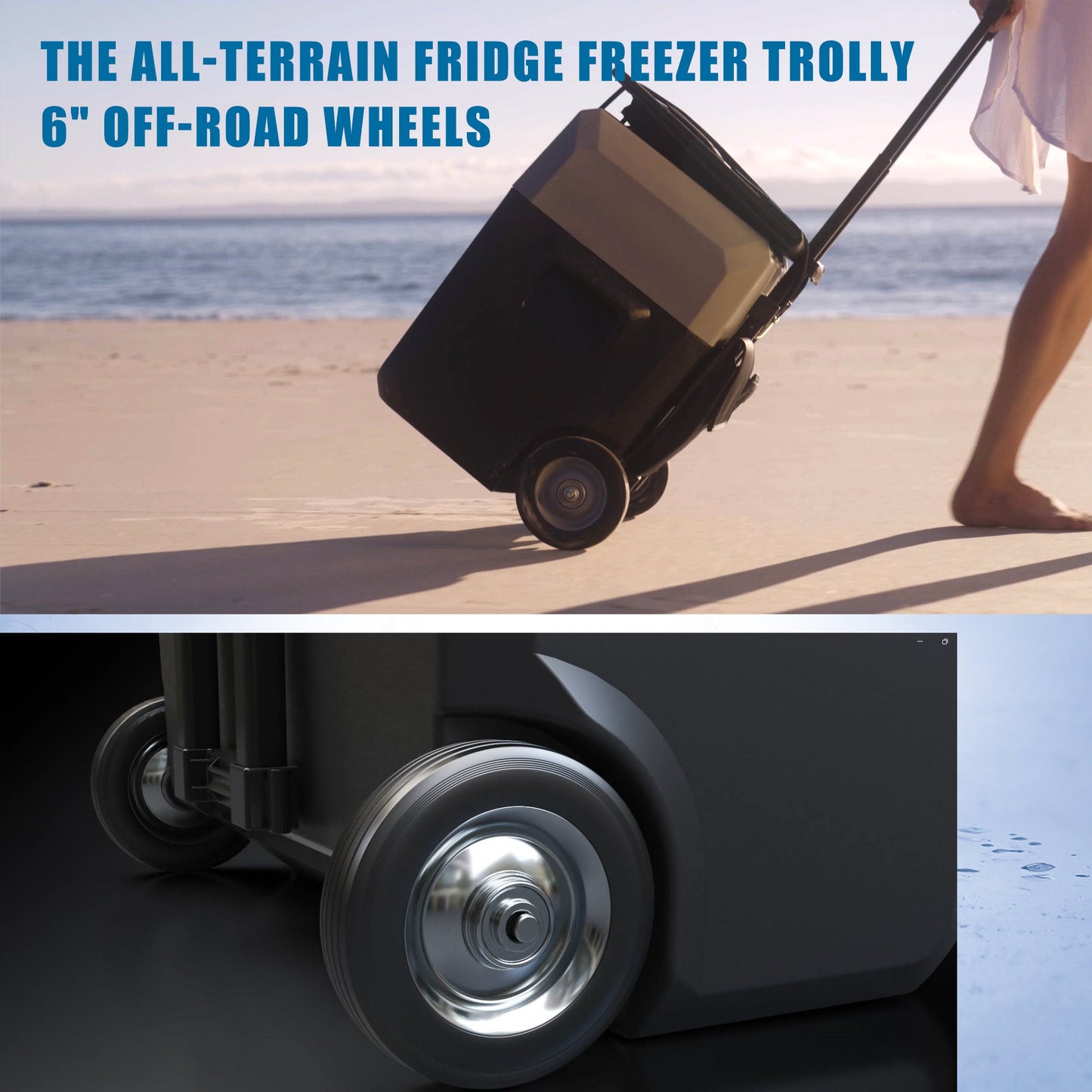 LionCooler Pro Portable Solar Fridge Freezer, 32 Quarts