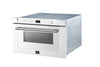 Forno Capoliveri Espresso 24-Inch Microwave Drawer, White, 1.2 cu.ft, 1000 Watts, Built-In, Touch Control LCD Display, Auto-Touch Open/Close, 11 Power Levels, Sensor Cooking