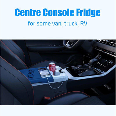 LionCooler Mini Solar Powered Car Fridge Freezer, 29 Quarts
