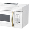 Forno Scalo 30-Inch Over the Range Microwave, White – 1.6 cu.ft, 300 CFM Vent, Touch Control, LED Light