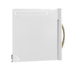 Forno Scalo 30-Inch Over the Range Microwave, White – 1.6 cu.ft, 300 CFM Vent, Touch Control, LED Light