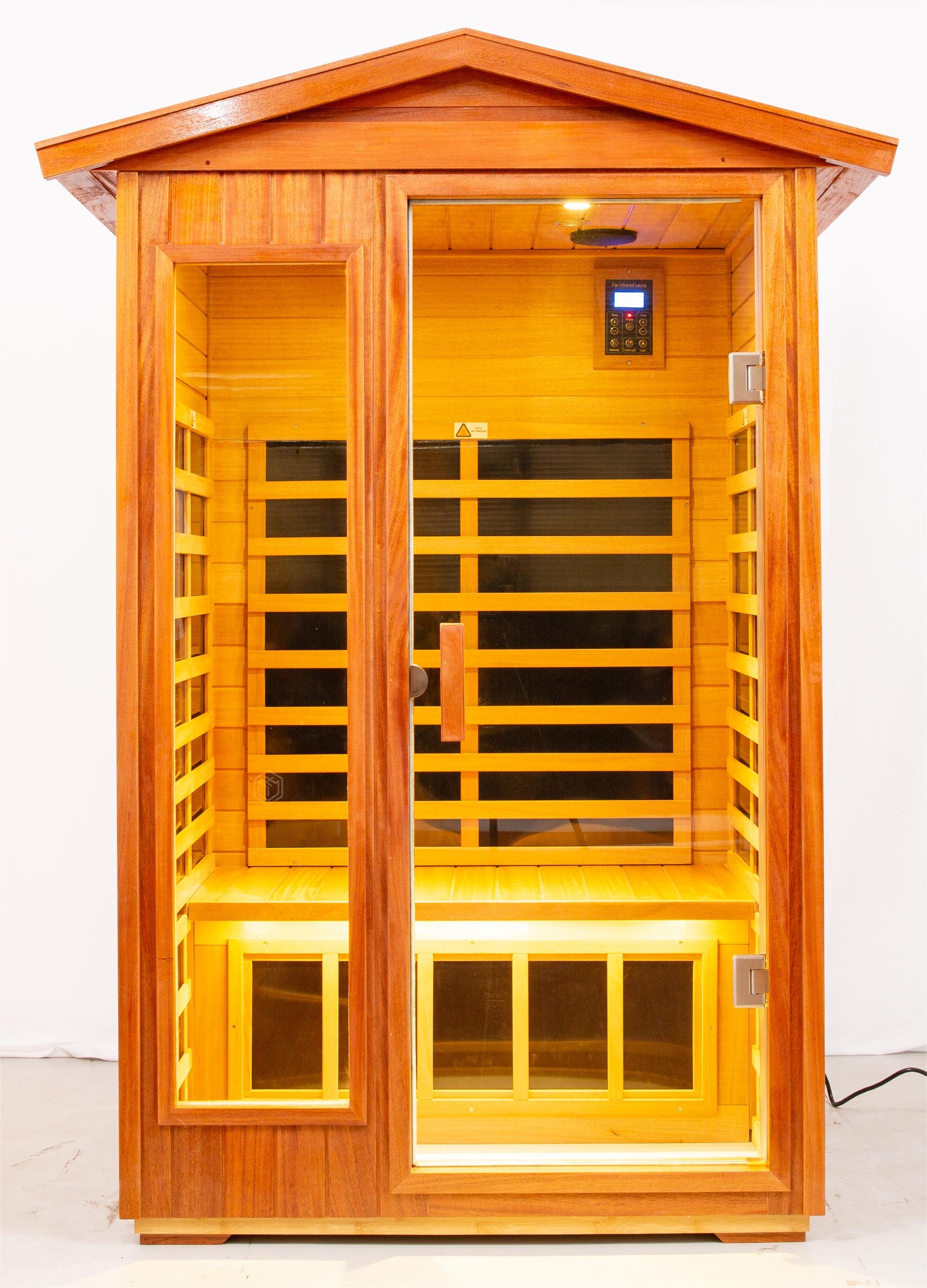 Outdoor Infrared Sauna Room 2 Person - Cherylife.