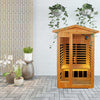 Outdoor Infrared Sauna Room 2 Person - Cherylife.