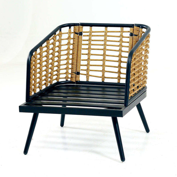 Patio Furniture Set, 4 Piece PE Rattan Wicker Outdoor Furniture