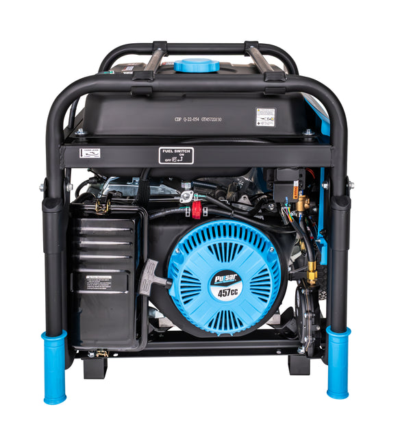 Pulsar 12000W Dual Fuel Portable Generator with Electric Start & CO Sentry