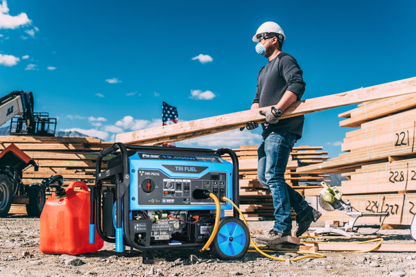 Pulsar 13000W Tri-Fuel Portable Generator with Remote Start & CO Sentry