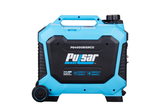 Pulsar 4000W Dual Fuel RV Ready Inverter Generator with Remote Start & CO Sentry