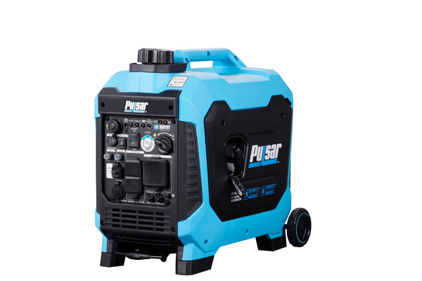 Pulsar 4000W Dual Fuel RV Ready Inverter Generator with Remote Start & CO Sentry