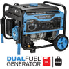 Pulsar 6580W Dual Fuel Portable Generator with CO Sentry & Switch & Go Technology