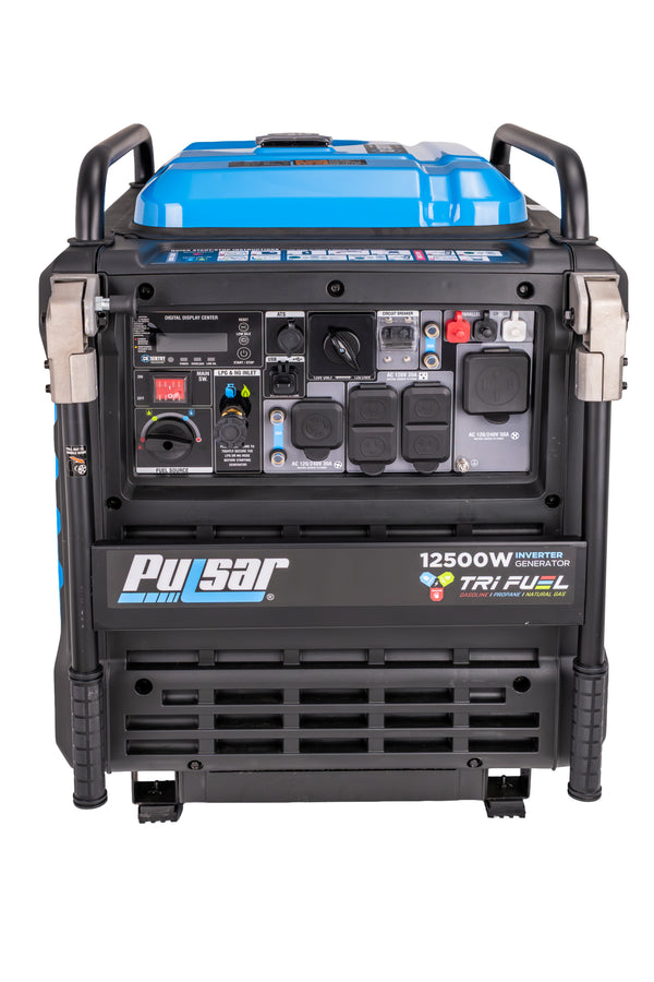 Pulsar 12500W Tri-Fuel Inverter Generator with Remote Start & CO Sentry