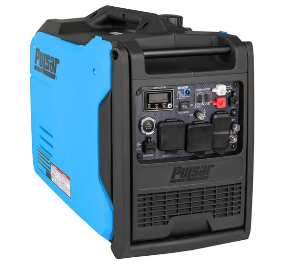 Pulsar 6000W Dual Fuel Inverter Generator with Remote Start & CO Sentry