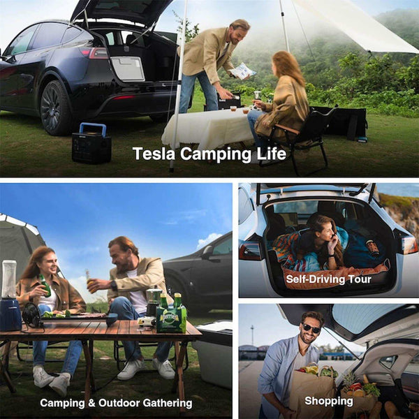 Portable freezer specially designed for Tesla Model 3