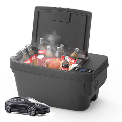 Portable freezer specially designed for Tesla Model Y