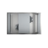 FORNO Arezzo 44-Inch Recessed Ceiling Range Hood, Dual Motors, 1200 CFM, Hybrid Filters, Remote Control
