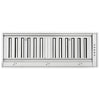 Forno Frassanito 30-Inch Insert Range Hood, 450 CFM, Stainless Steel Baffle Filters, LED Lighting