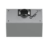 Forno Palazzo 30-Inch Wall Mounted Range Hood, Stainless Steel, Heavy Duty Baffle Filters, Remote Control