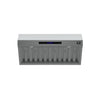Forno Palazzo 36-Inch Wall Mounted Range Hood, Stainless Steel, Heavy Duty Baffle Filters, Remote Control