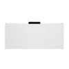 Forno Bari Espresso 30-Inch Under Cabinet Range Hood, White, 600 CFM, LED Lighting, Dishwasher-Safe Baffle Filters, 3-Speed Fan Control
