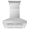 Forno Orvieto 36-Inch Wall Mount Range Hood, LED Lighting, Heavy Duty, Stainless Steel