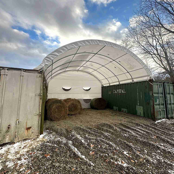 Rear Panel for W20' Container Shelter