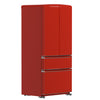 Forno Luigi 33-Inch French Door Refrigerator, 18 cu.ft, Red Finish, Handle-Free Design, ENERGY STAR Certified