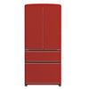 Forno Luigi 33-Inch French Door Refrigerator, 18 cu.ft, Red Finish, Handle-Free Design, ENERGY STAR Certified