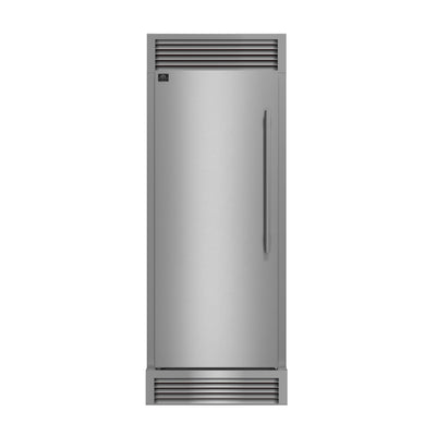 Forno Maderno 28" Built-In Convertible Refrigerator, 13.6 cu.ft. Left Swing with Decorative Grill - 32" Wide