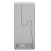 Forno Luigi 33-Inch French Door Refrigerator, 18 cu.ft, White Finish, Antique Brass Handles, ENERGY STAR Certified