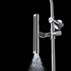 Forno Acqua AcquaFALL Shower, Polished Stainless Steel Finish, Overhead Rainfall Shower, 7 Way Diverter, Handheld Shower Head, Body Jets, 1.8 GPM Flow Rate